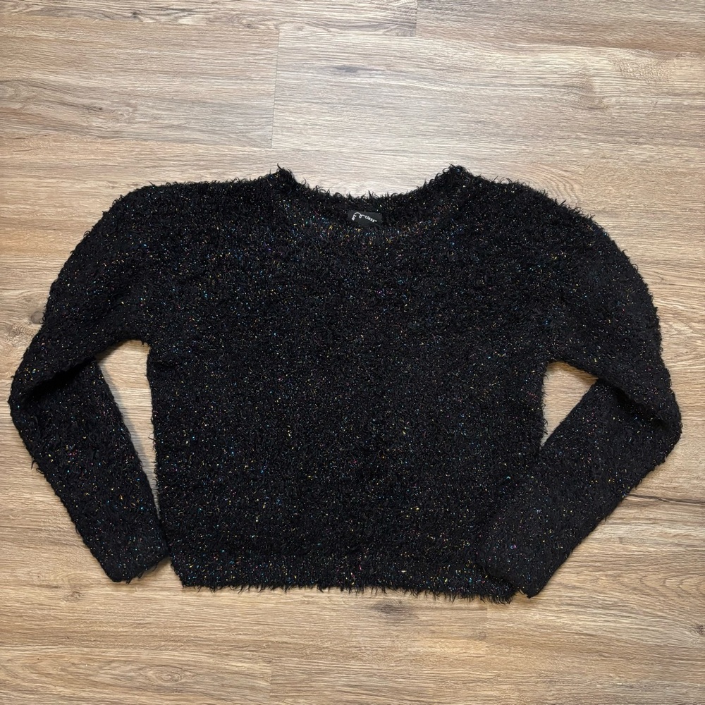 Black Confetti Sweater